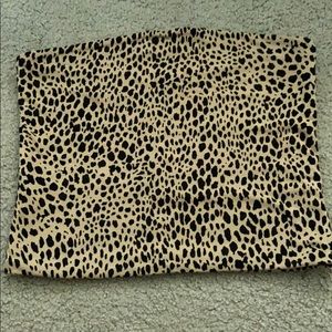 Cheetah print Brandy Melville tube top